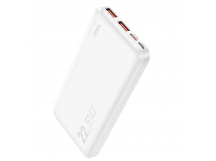 Внешний аккумулятор Hoco J101 (повр. уп.) 10000mAh Micro USB/USB*2/USB Type-C (white)(223131)