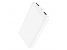 Внешний аккумулятор Hoco J100 (повр. уп.) 10000mAh Micro USB/Type-C (white)(223128)