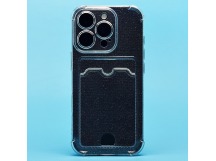 Чехол-накладка - SC300 с картхолдером для "Apple iPhone 16 Pro" (white) (236534)