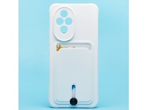 Чехол-накладка - SC304 с картхолдером для "Honor 200" (white) (238127)