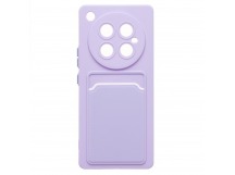 Чехол-накладка - SC337 с картхолдером для "Infinix Zero 40 4G" (light violet) (237052)