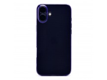 Чехол-накладка - SC344 для "Apple iPhone 16 Plus" (transparent/violet) (236524)