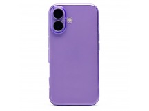 Чехол-накладка - SC344 для "Apple iPhone 16" (transparent/violet) (236522)