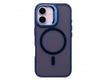 Чехол-накладка - SM026 SafeMag для "Apple iPhone 16" (dark blue) (236457)
