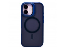 Чехол-накладка - SM026 SafeMag для "Apple iPhone 16" (dark blue) (236457)