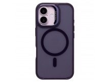 Чехол-накладка - SM026 SafeMag для "Apple iPhone 16" (dark violet) (236455)