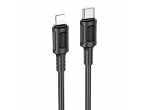 Кабель Type-C - Apple lightning Borofone BX111 Feliz PD 27W 100см 3A  (black) (235094)