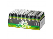 Элемент питания Трофи LR6-40 bulk ENERGY Alkaline (40/720/17280)