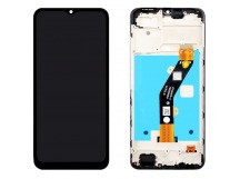 Дисплей для Infinix Smart 7 HD (X6516) в рамке + тачскрин (черный) (100% LCD)