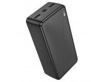 Портативный аккумулятор 30000mAh 2гн.QC3.0 22,5W + 1гн. PD20W BJ56B  BoroFone, чёрный