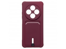 Чехол-накладка - SC304 с картхолдером для "Xiaomi Redmi 14C 4G/Poco C75 4G" (bordo) (236863)