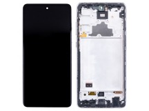 Дисплей для Samsung Galaxy A72 (A725F) модуль с рамкой Черный - (In-Cell)