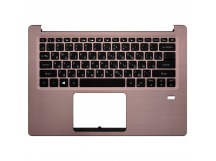 Клавиатура Acer  Swift 3 SF314-58 розовая топ-панель с подсветкой