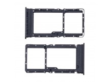 Держатель SIM для Xiaomi Poco M6 4G (2404APC5FG) Черный