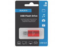 8GB накопитель MAXVI MP красный