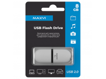 8GB накопитель MAXVI SF белый