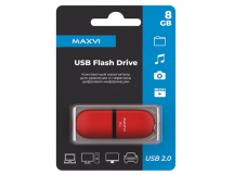 8GB накопитель MAXVI SF красный