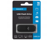 16GB накопитель MAXVI SF черный