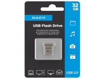 32GB накопитель MAXVI MM серебристый