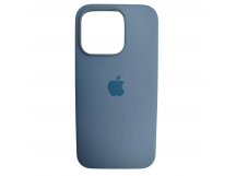 Чехол силиконовый Silicone Case MagSafe ORG iPhone 15 Pro Max синий
