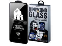 Защитное стекло iPhone 13/13 Pro/14 WEKOME WTP-040 (King Kong 6D HD) в упаковке Черное