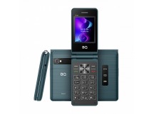 Мобильный телефон BQ 2411 Shell раскладушка синий (2.4"/0,3МП/800 mAh)