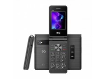 Мобильный телефон BQ 2411 Shell раскладушка черный (2.4"/0,3МП/800 mAh)