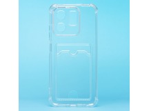 Чехол-накладка - SC276 с картхолдером для "Infinix Smart 9 4G" (transparent) (236973)