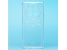 Чехол-накладка - SC276 с картхолдером для "Infinix Zero 40 5G" (transparent) (237034)