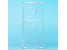 Чехол-накладка - SC276 с картхолдером для "Tecno Pop 9 5G/Spark 30C 5G" (transparent) (236952)