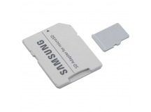 Карта памяти Samsung Copy Micro SD (с адаптером), 128gb, белая