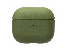 Чехол - PCP12 для кейса "AirPods (3-го поколения)" экокожа (green) (238207)