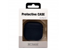 Чехол - PCP12 для кейса "AirPods (4-го поколения)" экокожа (dark blue) (238205)