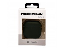 Чехол - PCP12 для кейса "AirPods (4-го поколения)" экокожа (green) (238204)
