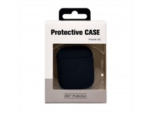 Чехол - PCP12 для кейса "Apple AirPods 2" экокожа (dark blue) (238211)