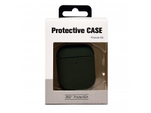 Чехол - PCP12 для кейса "Apple AirPods 2" экокожа (green) (238210)