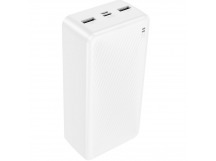 Портативное зарядное устройство (Power Bank) BOROFONE BJ55B Graceful (30000mAh) (белый)