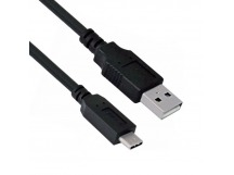 Кабель USB Type-C (m) - USB(m)  ExeGate 1м (EX-CC-USB2-AMCM-1.0), черный, шт