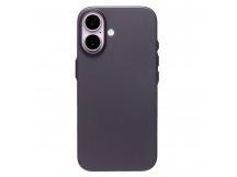 Чехол-накладка - PC091 для "Apple iPhone 16" (matte transparent/black) (236679)