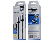 Кабель USB - Type-C WEKOME WDC-32 1.0m 6A (Нейлон) Черный