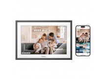 Фото рамка HOCO HI13 10.1 inch digital cloud photo frame (черно-белый)