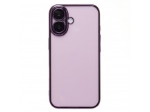 Чехол-накладка - PC073 с закрытой камерой для "Apple iPhone 16" (violet) (236476)