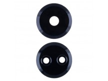 Стекло камеры для Huawei Honor X5 Plus (WOD-LX1) (комплект 2 шт.) Черный