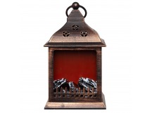 Ночник - Камин декоративный настольный (S) (black) (238669)