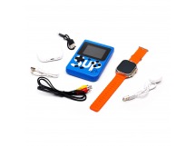 Набор - Watch ULTRA + TWS Apods Pro + SUP (400 игр) (blue) (237393)