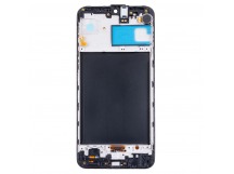 Дисплей для Samsung Galaxy M31 (M315F) модуль с рамкой Черный - (OLED)