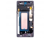 Дисплей для Samsung Galaxy Note 9 (N960F) модуль с рамкой Черный - (OLED) (Full Size)