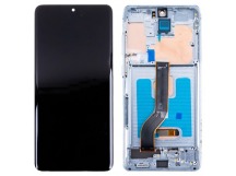 Дисплей для Samsung Galaxy S20+ (G985F) модуль с рамкой Синий - (OLED) (Full Size)
