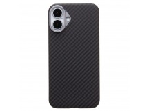 Чехол-накладка Cellis SM009 POSH KEVLAR для "Apple iPhone 16 Plus" (black) (234490)