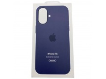 Чехол-накладка ORG Silicone Case SafeMag с анимацией для "Apple iPhone 16" (denim) (236699)